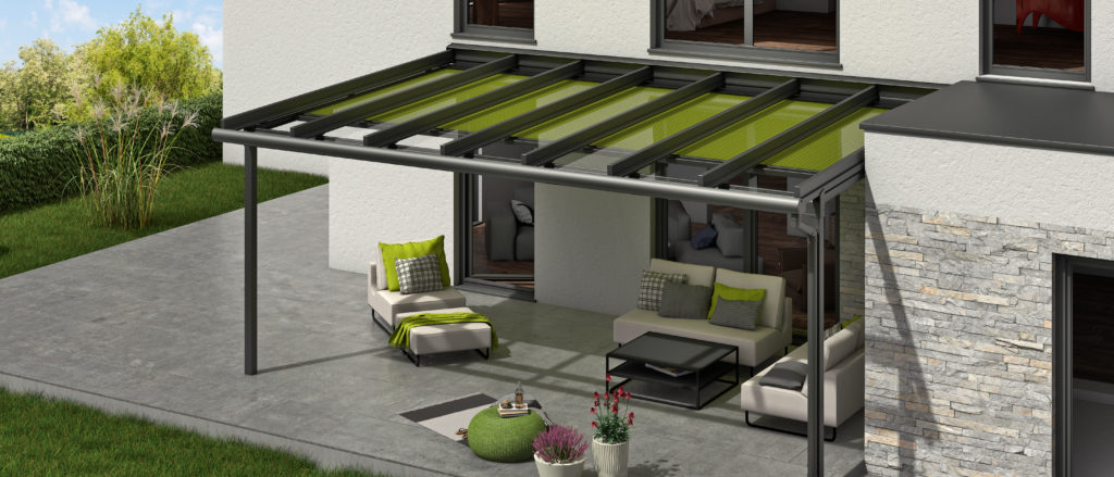 Sonnenschutz-außen-ERHARDT-Terrassendach- INTEGRAL-Markise